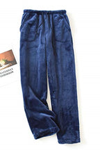 Chouyatou Womens Plaid Fluffy Pajama Pants Fuzzy Fleece Cozy Lounge Pants with Pockets Winter Warm Pj Bottoms