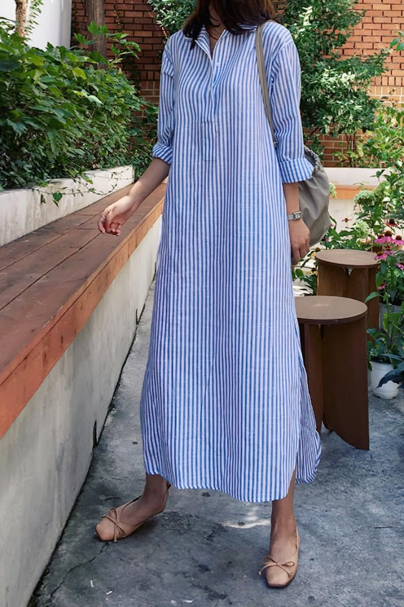 long loose shirt dress Patou