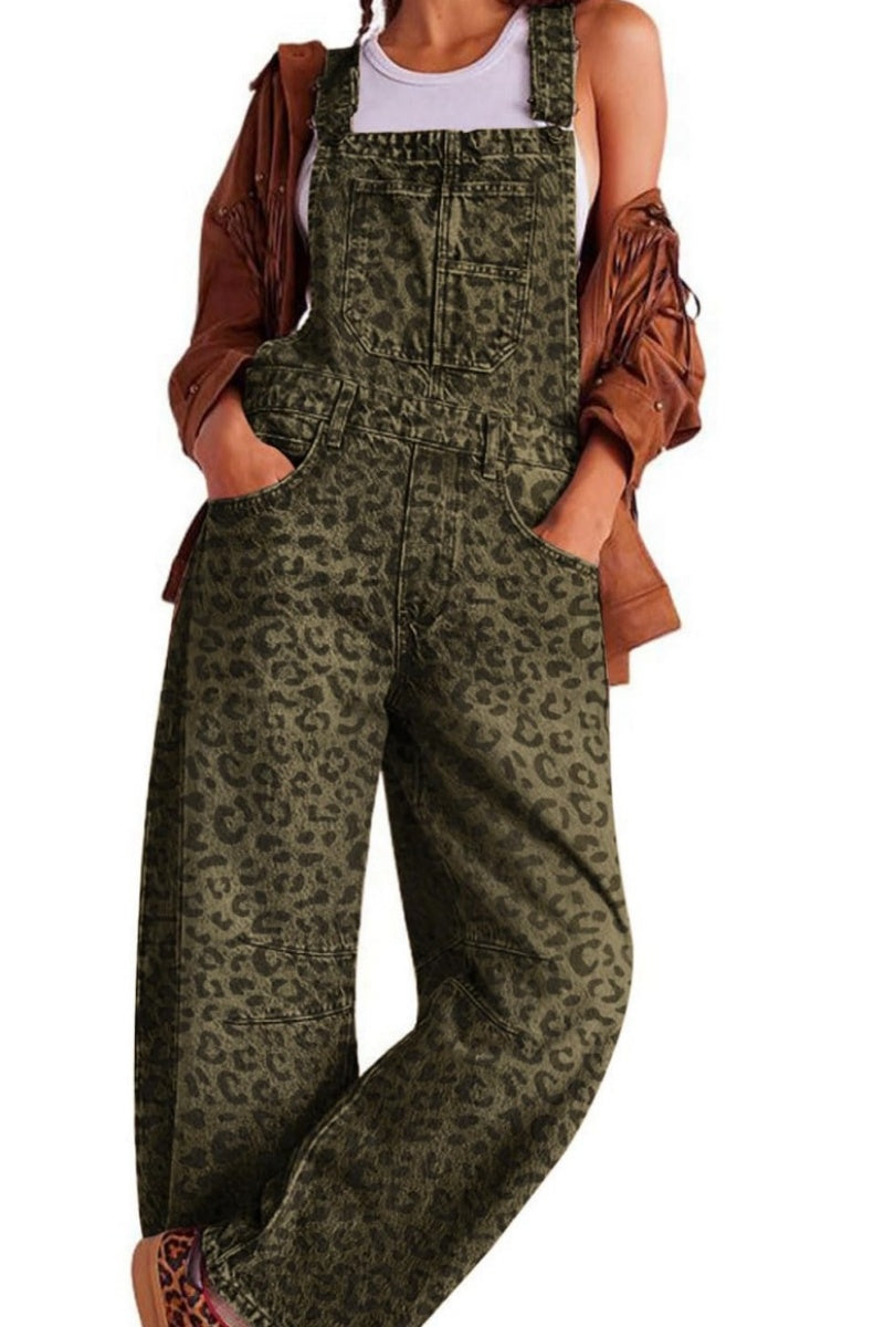 Chouyatou Women Y2k Baggy Barrel Jeans Overalls Wide Leg Denim Pants Bib Overalls Jumpsuit Boyfriend Patchwork Jeans