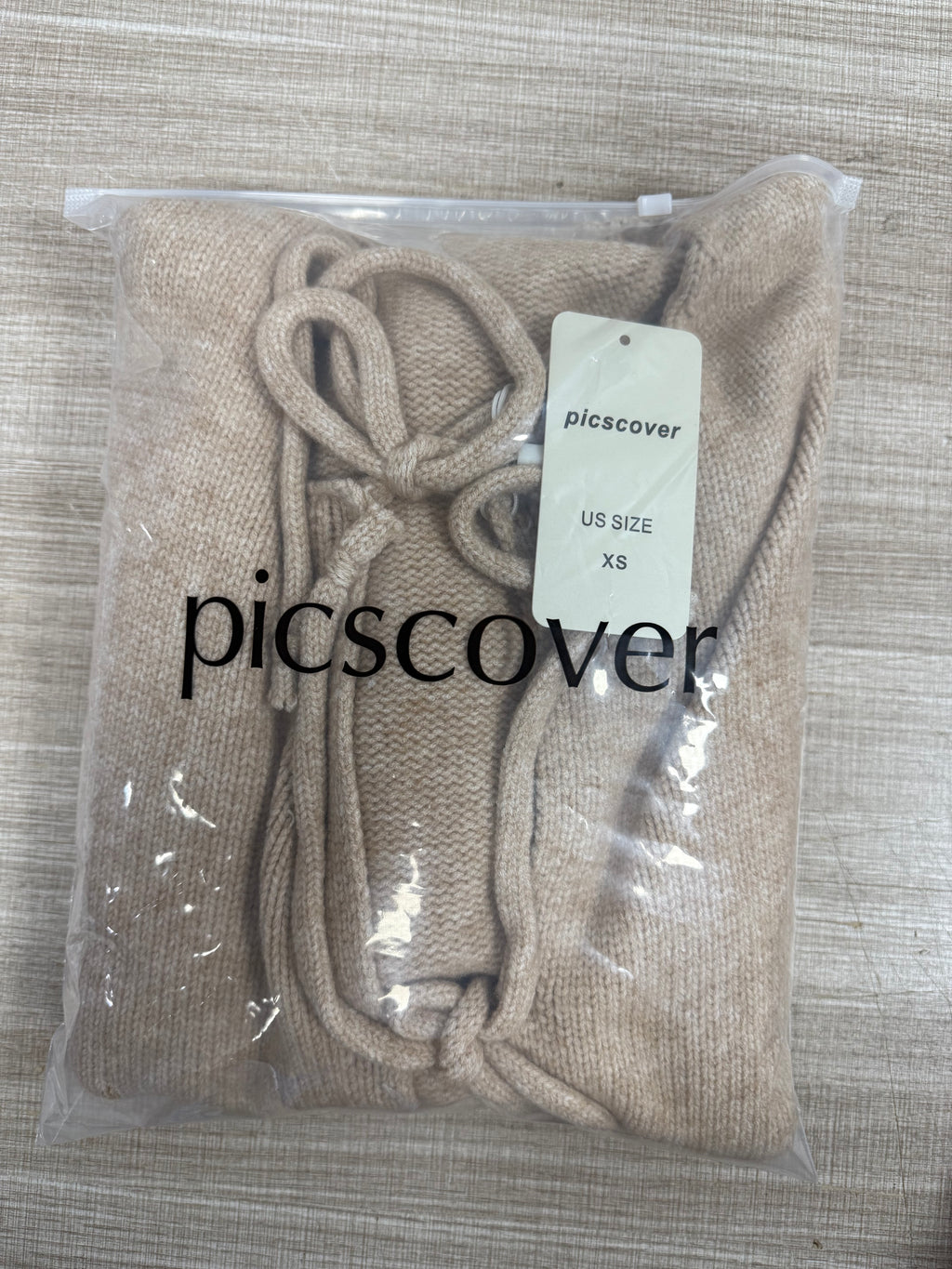 PICSCOVER Women's Cute Bow Knot Cardigan Fall Casual Oversized Ribbed Knit Sweater Cardigan Tops