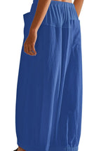 Chouyatou Women Baggy Parachute Skirt Comfy Casual Cotton Y2k Cargo Maxi Long Skirt
