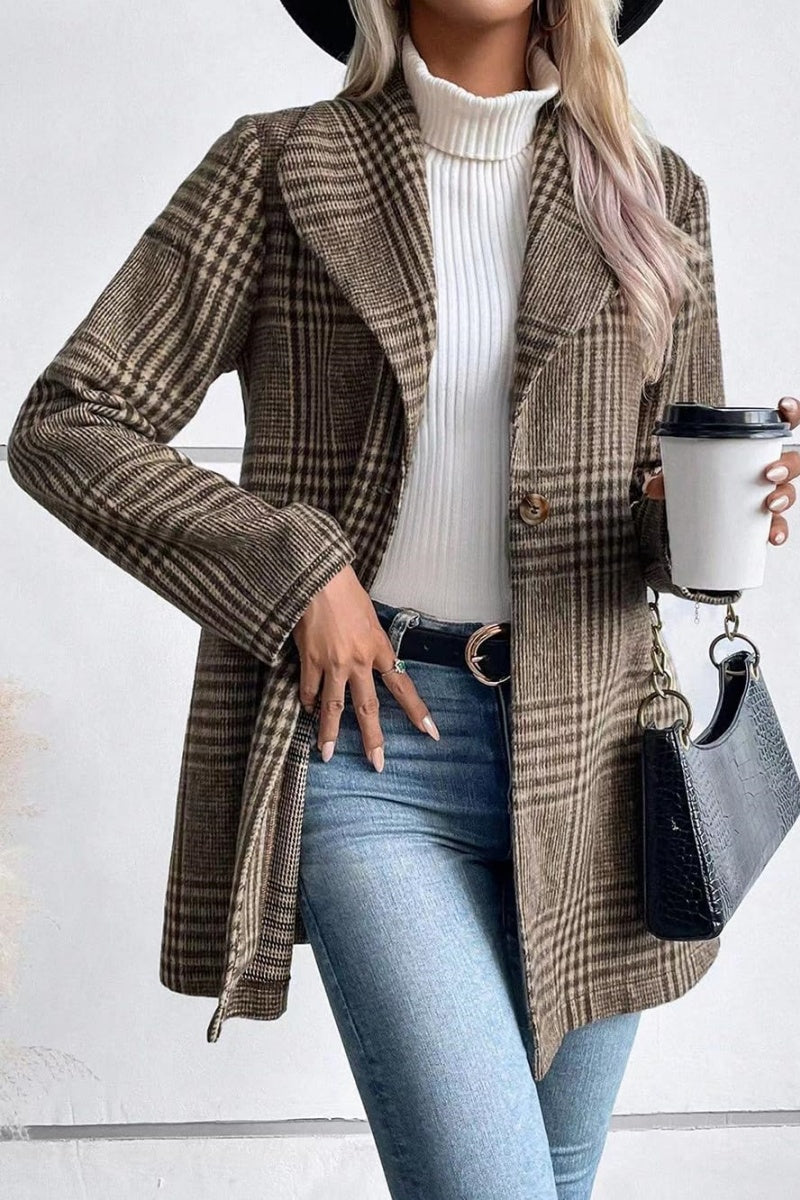 Chouyatou Womens Business Casual Blazers Long Sleeve Open Front Work Office Blazer Jacket