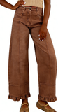 CHOUYATOU Barrel Jeans Women 2026 Floral Print Wide Leg Jeans Y2k Patchwork Baggy Boyfriend Denim Pants