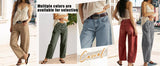 Chouyatou Women Casual Wide Leg Mid Rise Jeans Baggy Barrel Jeans Denim Pull On Pants Sweatpants Y2k Boyfriend Boho Ankle Pant