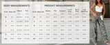 Chouyatou Women Casual Camo Print Denim Pants Y2k Wide Leg Cargo Jeans Flare Distressed Camouflage Jeans Sweatpants Pockets