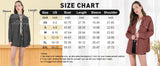 Chouyatou Women's Loose Fit Batwing Sleeve Waffle Knit Button Down Shirt Shacket Tops