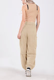 Chouyatou Women's Fuzzy Fleece Wide Leg Pants Elastic Waist Knit Pants Casual Comfy Lounge Trousers with Pockets