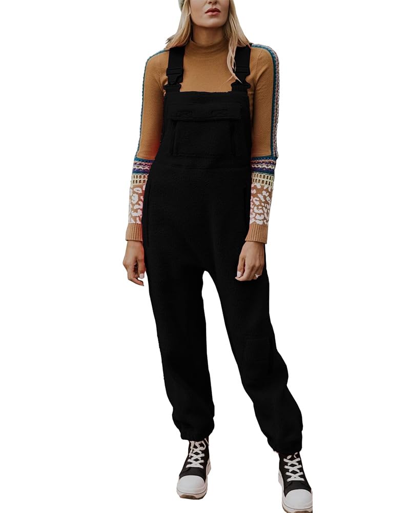 Soft Overall Jumpsuit Black – Truly Yours