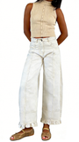 CHOUYATOU Barrel Jeans Women 2026 Floral Print Wide Leg Jeans Y2k Patchwork Baggy Boyfriend Denim Pants