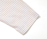 chouyatou Women's Casual Long Sleeve Button Down Loose Striped Cotton Maxi Shirt Dress
