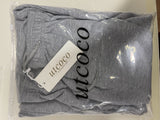 UTCOCO Women's Fuzzy Fleece Wide Leg Pants Elastic Waist Knit Pants Casual Comfy Lounge Trousers with Pockets