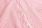 Chouyatou Women's Casual Long Sleeve Button Down Loose Striped Cotton Maxi Shirt Dress