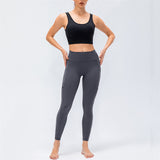 Chouyatou Women Quick-Drying Breathable Sports Rrunning Fitness Trousers
