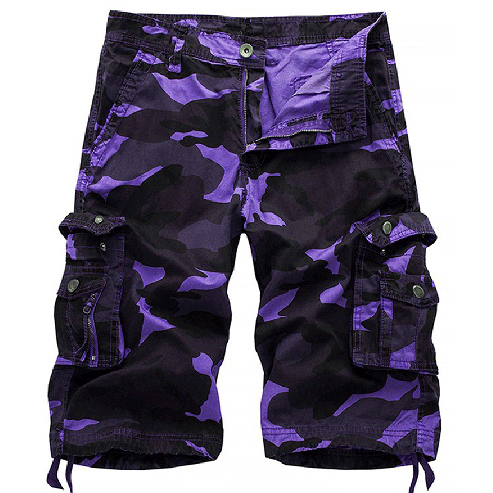Chouyatou Men's Camouflage Outdoor Sportswear Loose Multi Pocket Chino –  CHOUYATOU